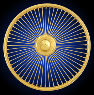 Cardiac 1 Wire Spinner Gold Size
