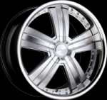 chrome rims, custom rims Deluxe 899 (SILVER)