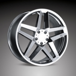 chrome rims, custom rims LeMans 813
