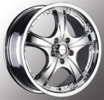 chrome rims, custom rims N-31
