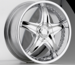 chrome rims, custom rims PHIZ TYPE 360