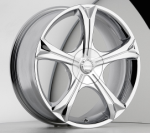 chrome rims, custom rims Pantina Type 347