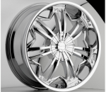 chrome rims, custom rims Slither Type 719