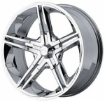 chrome rims, custom rims Al106 Tension