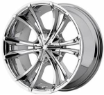 chrome rims, custom rims Al517 Syndicate