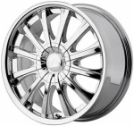 chrome rims, custom rims Al712 Dash