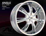 chrome rims, custom rims Angel