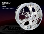chrome rims, custom rims At660 Chrome