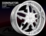 chrome rims, custom rims Dominator
