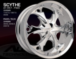 chrome rims, custom rims Scythe