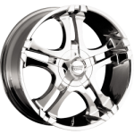 chrome rims, custom rims Prism