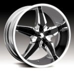chrome rims, custom rims F16 Type 530