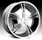 chrome rims, custom rims Vnitian Type 550