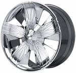 chrome rims, custom rims Af52 Zebra