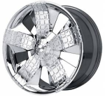 chrome rims, custom rims af51