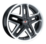 chrome rims, custom rims Type 524