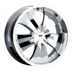 chrome rims, custom rims Type 527