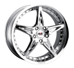 chrome rims, custom rims Type 535
