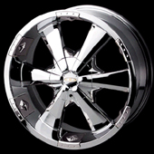 chrome rims, custom rims Allure 2120