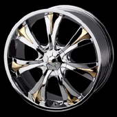 chrome rims, custom rims Mirage 1120