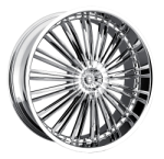 chrome rims, custom rims B-334 Miami Forged