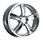 chrome rims, custom rims B-41 Cast Chrome