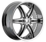 chrome rims, custom rims Type 724