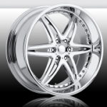 chrome rims, custom rims Moxy 6