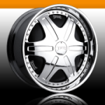 chrome rims, custom rims Bellagio Spinner
