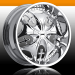 chrome rims, custom rims Blessinem