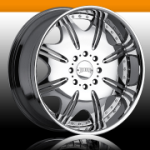 chrome rims, custom rims Condo
