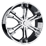chrome rims, custom rims Mayhem