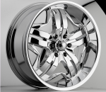 chrome rims, custom rims Nirvana 715