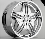 chrome rims, custom rims Verve 721