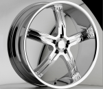 chrome rims, custom rims flawless 762