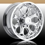 chrome rims, custom rims Tremor 8