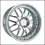 chrome rims, custom rims Sol Type 101