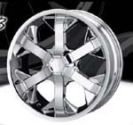 chrome rims, custom rims 803