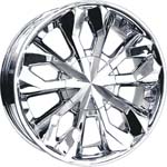 chrome rims, custom rims Messina 770