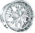 chrome rims, custom rims Monaco 374