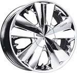 chrome rims, custom rims Palermo 781