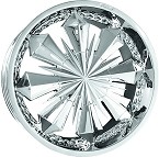 chrome rims, custom rims Taranto 372