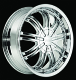 chrome rims, custom rims Fusion