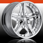 chrome rims, custom rims Kngiht