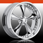 chrome rims, custom rims Nitrous
