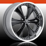 chrome rims, custom rims Nitrous 6