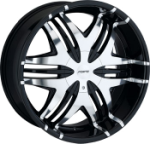 chrome rims, custom rims Type F40 Nokturnal