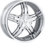 chrome rims, custom rims Type F9 Lock Down