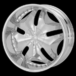 chrome rims, custom rims CeleBrity 733