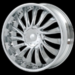 chrome rims, custom rims Entourage 656